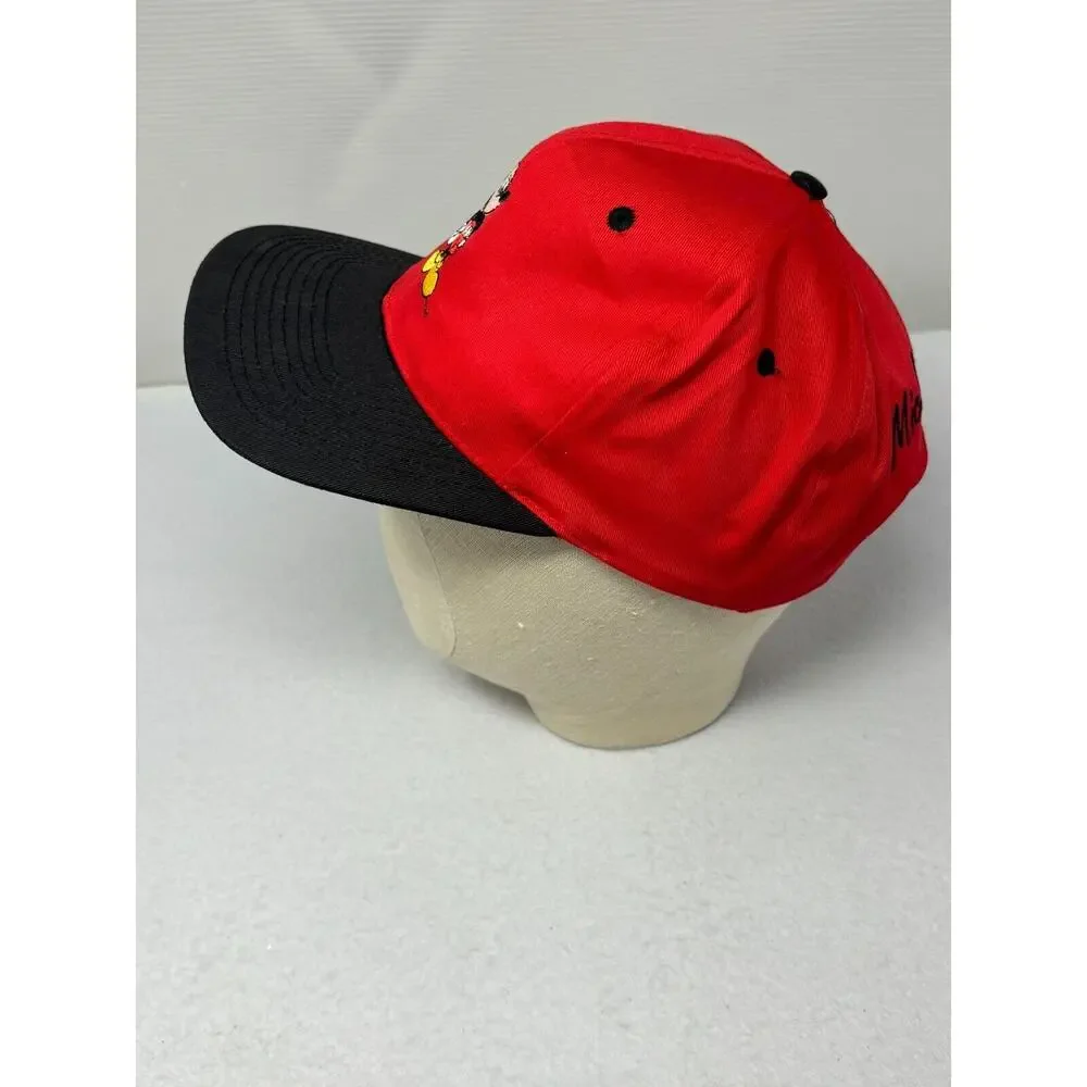 Vtg 90s Mickey Unlimited Disney Hat Fresh Caps Baseball Adjustable‎ snapback NEW